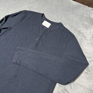 Citizens‎ of Humanity Mens Longsleeve Henley Shirt Size M